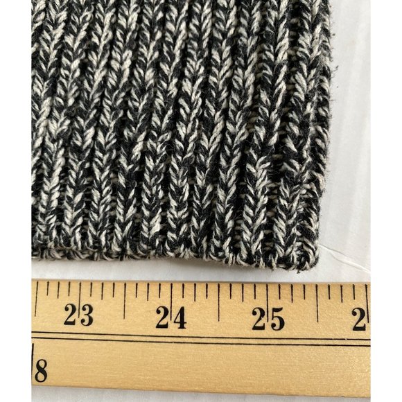 Liz Claiborne Black and White Tweed Knit Goth Y2K Dark Academic Sweater Size 3X - Picture 8 of 9